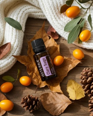 Szałwia muszkatołowa – olejek eteryczny doTERRA