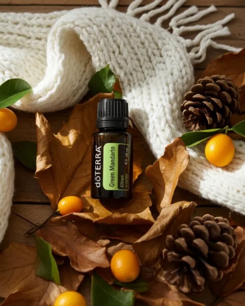 Zielona mandarynka – olejek eteryczny doTERRA
